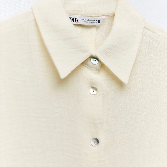 Oversized linen shirt - Picture 3 of 5